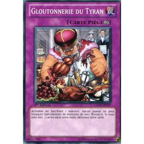Gloutonnerie du Tyran (C) [GENF]