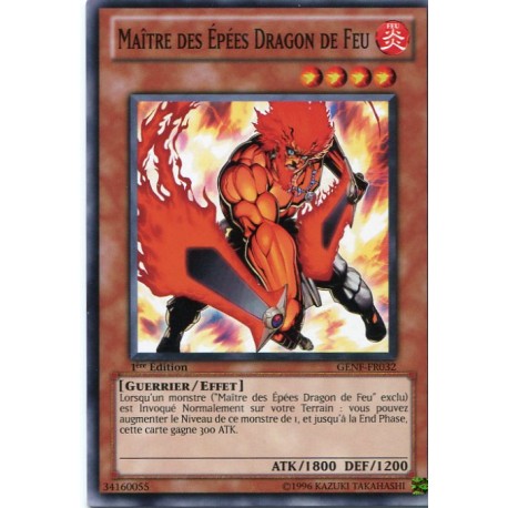 Maître des Epées Dragon de Feu (C) [GENF]