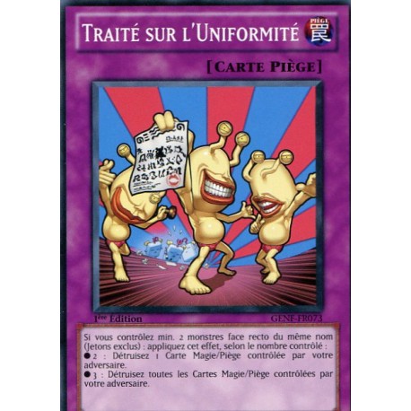 Traité sur l'Uniformité (C) [GENF]