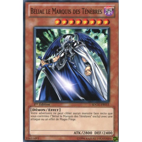 Bélial le Marquis des Ténèbres (C) [SDGU]
