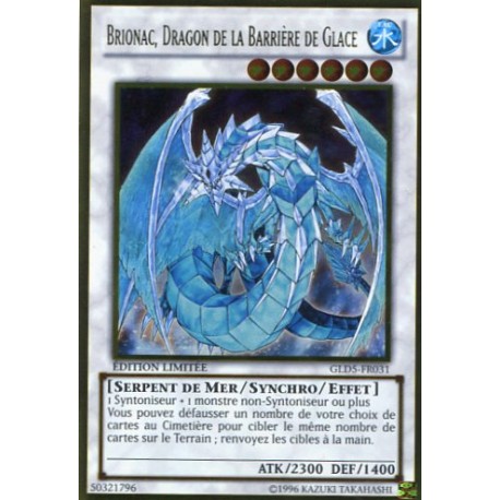Brionac, Dragon de la Barrière de Glace (G) [GOLD5