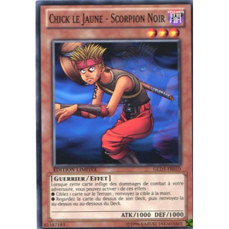 Chick le Jaune - Scorpion Noir (C) [GOLD5]