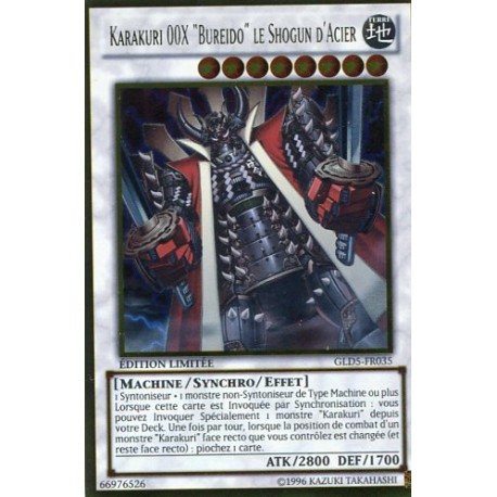 Karakuri 00X Bureido le Shogun d'Acier (G) [GOLD5]