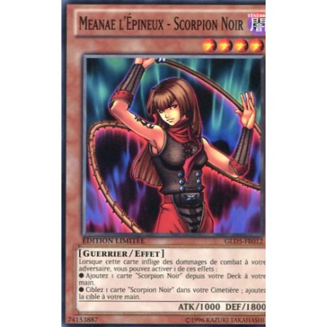 Meanae l'Epineux - Scorpion Noir (C) [GOLD5]