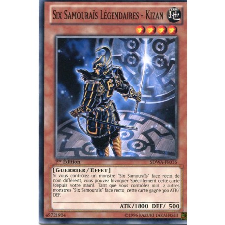 Six Samouraîs Légendaires - Kizan (C) [SDWA]