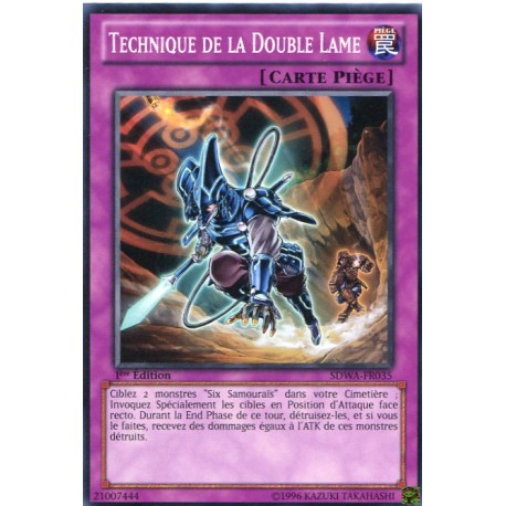 Technique de la Double Lame (C) [SDWA]