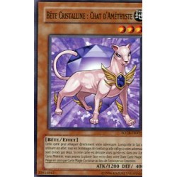 Bête Cristalline : Chat d'améthyste (C) [FOTB]