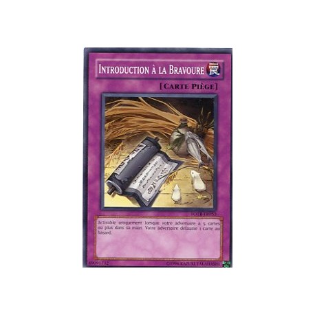 Introduction à la Bravoure (C) [FOTB]