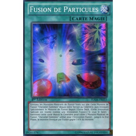 Fusion de Particules (SR) [HA06]