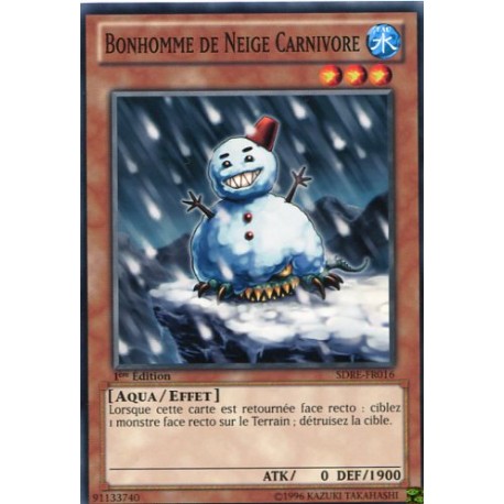 Bonhomme De Neige Carnivore (C) [SDRE]