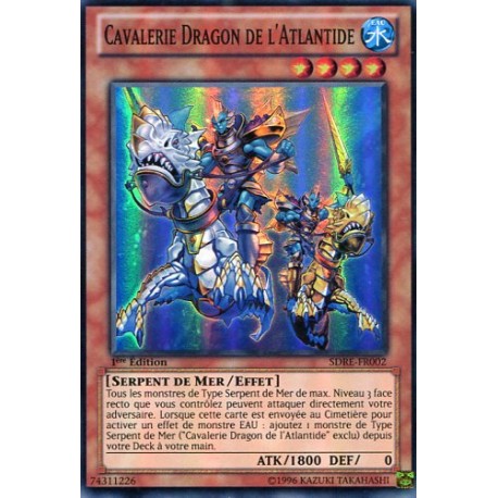 Cavalerie Dragon De L'atlantide (SR) [SDRE]