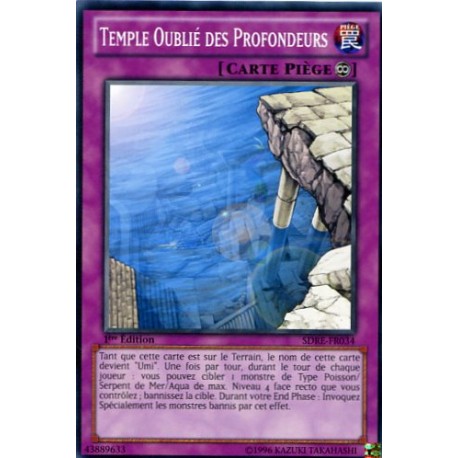 Temple Oublié Des Profondeurs (C) [SDRE]