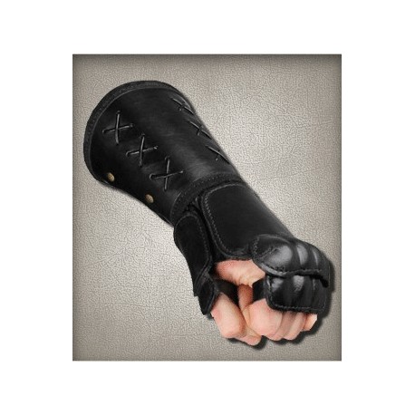 Gantelet Cuir - Noir - Main Gauche