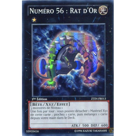 Numéro 56 : Rat d'Or (SR) [ZTIN]