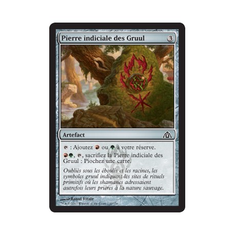 Artefact - Pierre indiciale des Gruul (C) [DGM]