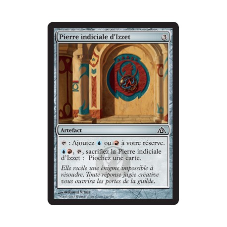 Artefact - Pierre indiciale d'Izzet (C) [DGM]