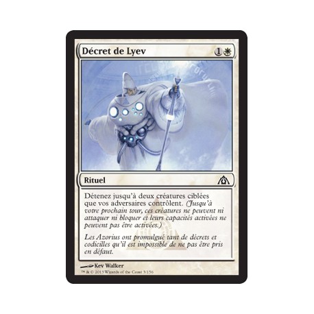 Blanche - Décret de Lyev (C) [DGM]