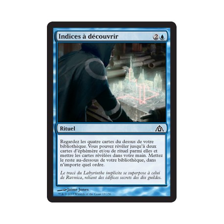 Bleue - Indices à découvrir (C) [DGM]