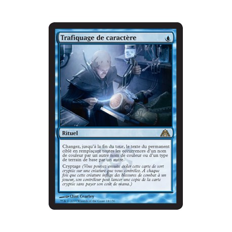 Bleue - Trafiquage de caractère (R) [DGM]