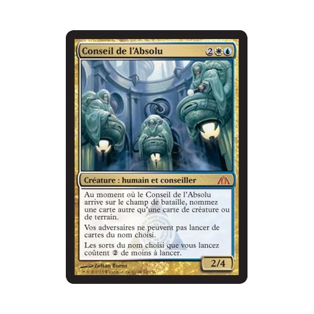 Or - Conseil de l'Absolu (M) [DGM]