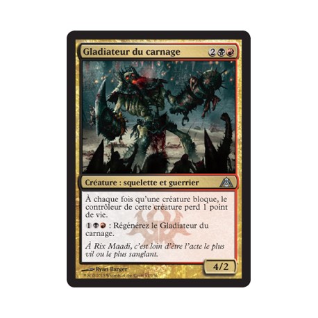 Or - Gladiateur du carnage (U) [DGM]