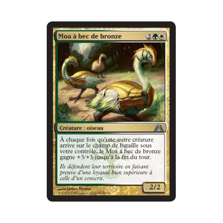 Or - Moa à bec de bronze (U) [DGM]