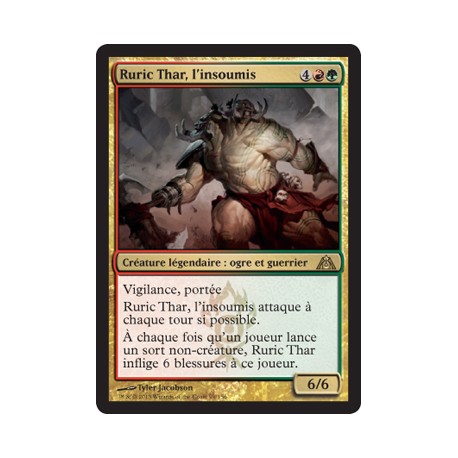 Or - Ruric Thar, l'insoumis (R) [DGM]