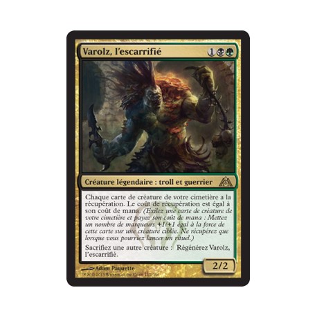 Or - Varolz, l'escarrifié (R) [DGM]