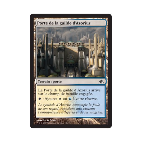 Terrain - Porte de la guilde d'Azorius (C) [DGM]