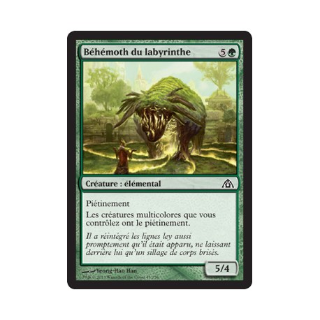 Verte - Béhémoth du labyrinthe (C) [DGM]