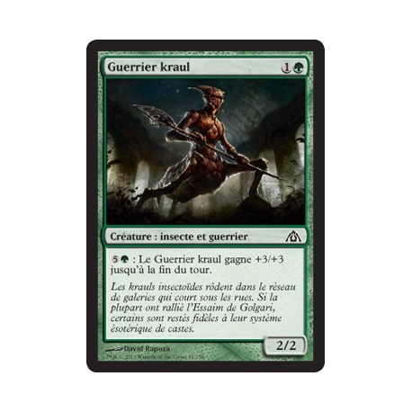 Verte - Guerrier kraul (C) [DGM]