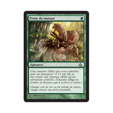 Verte - Proie du mutant (C) [DGM]