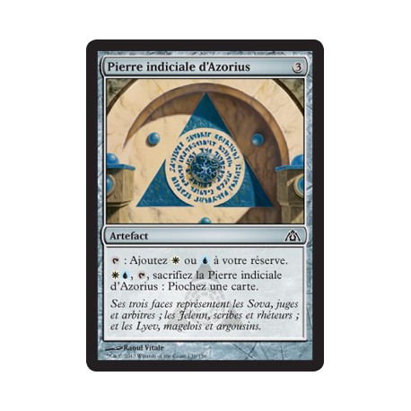 Artefact - Pierre indiciale d'Azorius (C) [DGM]