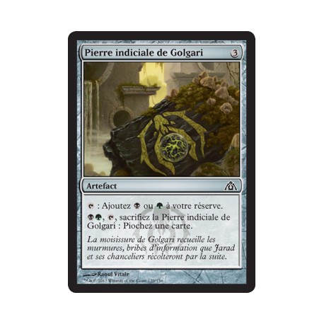 Artefact - Pierre indiciale de Golgari (C) [DGM]