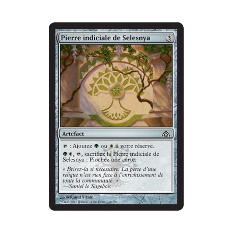Artefact - Pierre indiciale de Selesnya (C) [DGM]