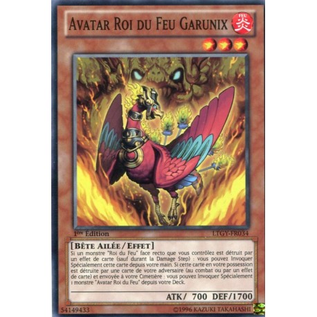 Avatar Roi du Feu Garunix (C) [LTGY]
