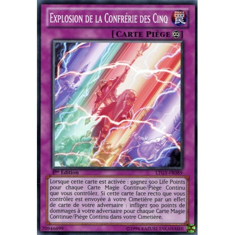 Explosion de la Confrérie des Cinq (C) [LTGY]