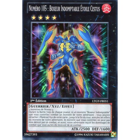 Numéro 105 : Boxeur Indomptable Étoile Cestus (SR)