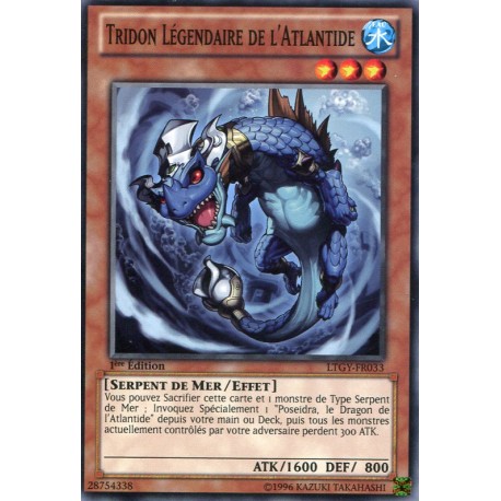Tridon Légendaire de l'atlantide (C) [LTGY]