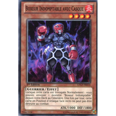 Boxeur Indomptable Avec Casque (C) [LTGY]