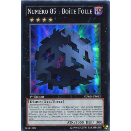 Numéro 85 : Boîte Folle (SR) [NUMH]