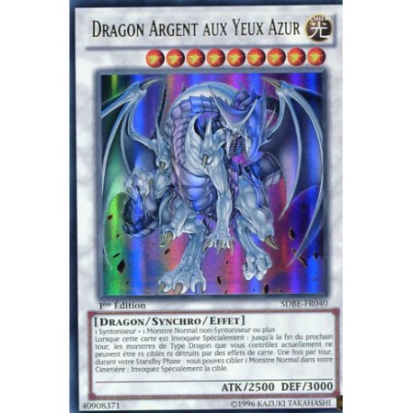 Dragon Argent aux Yeux Azur (UR) [SDBE]