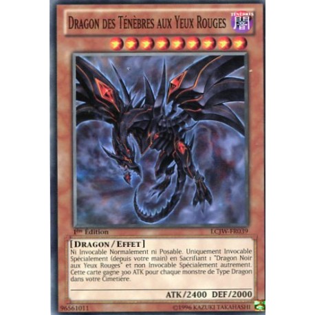 Dragon des Ténèbres Aux Yeux Rouges (C) [LCJW]