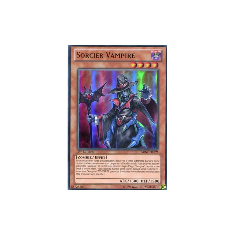 Yu-Gi-Oh! Shadow Vampire Secret Rare Karte – Sammlerkarte Aus Shadow Specters Unlimited Edition