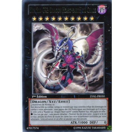 Numéro C92 : Dragon Heart-eartH du Chaos (R) [LVAL