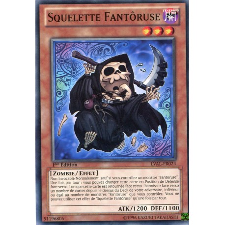 Squelette Fantôruse (C) [LVAL]