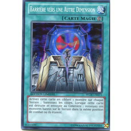 Barrière Vers Une Autre Dimension (SR) [WGRT]