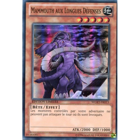 Mammouth Aux Longues Défenses (SR) [WGRT]