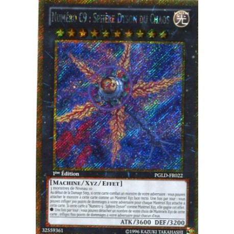 Numéro C9 : Sphère Dyson Du Chaos (STR GOLD) [PGLD