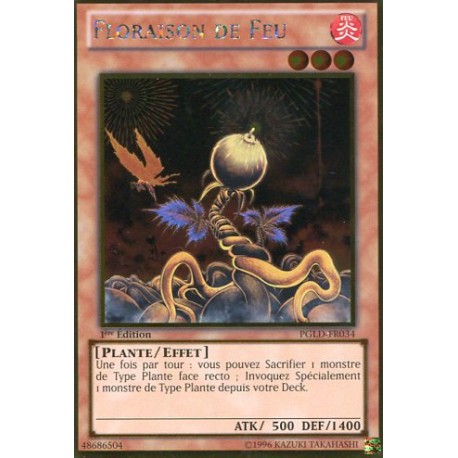Floraison de Feu  (GOLD) [PGLD]